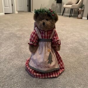 Boyds Bears Angel Tree Topper Christmas Annalee Angelberry 12” #74117 VTG
